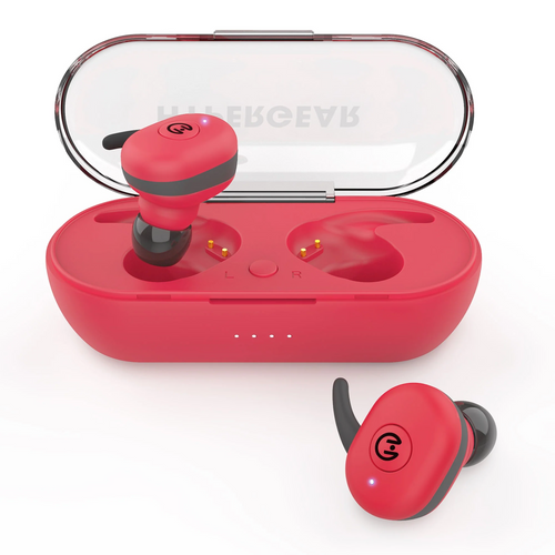 HyperGear Active True Wireless Earbuds Red Universal RED