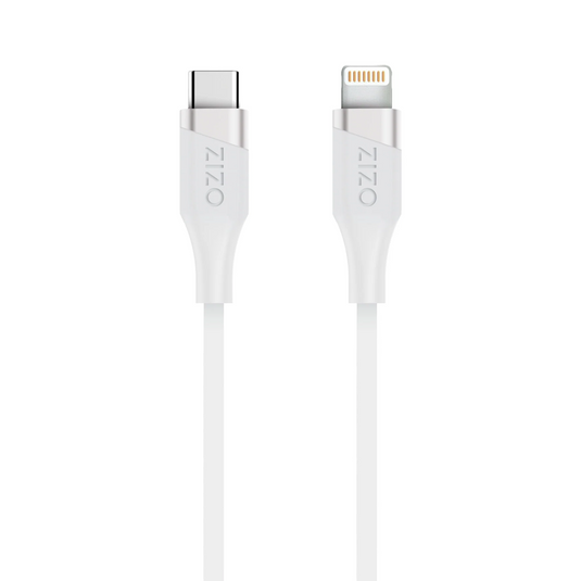ZIZO PowerVault Cable USB-C to Lightning 6FT - White